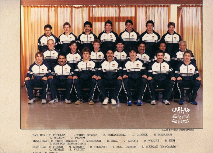 Auckland Rugby League Premier Team 1982